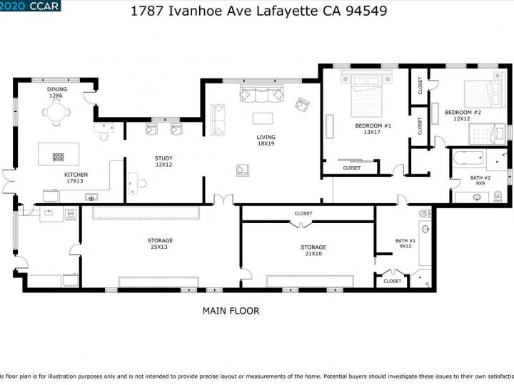 1787 Ivanhoe Ave, Lafayette, CA | Lafayette Hills | No. Photo 5 of 40