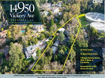 14950 Vickery Ave, Saratoga, CA